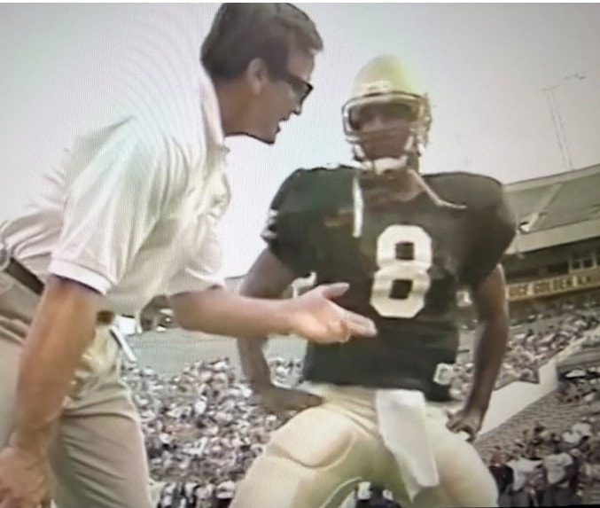 Mike Kruczek and Daunte Culpepper professional portrait